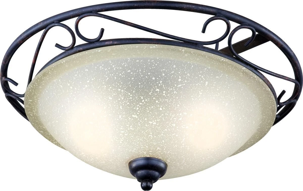 Globo RUSTICA II Deckenleuchte Rostfarben, 2xE27 – Bild 2