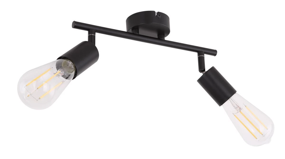 Globo Martha Deckenstrahler Schwarz 2x E27 Dimmbar 30x8x15,5cm – Bild 8