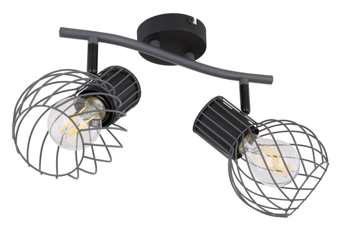 Globo Beverone Deckenstrahler Graphit 2x E27 Dimmbar 29,5x12x18,5cm – Bild 9