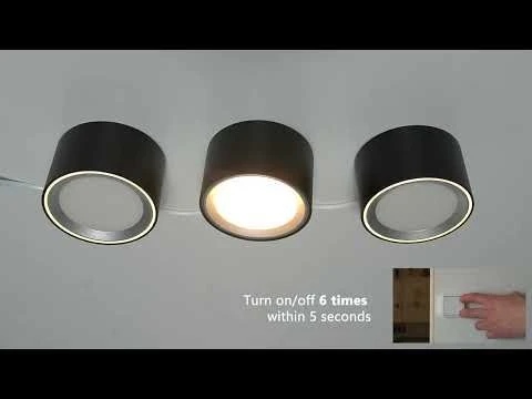 Nordlux LANDON LED Aufbauleuchte Weiß 600lm IP44 12,5x12,5x14cm – Bild 7