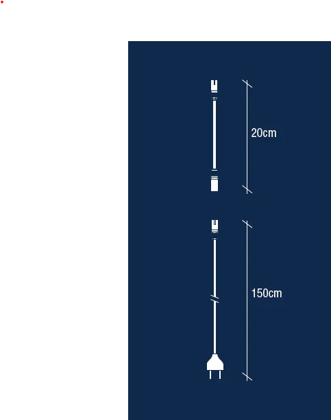 LED Unterbauleuchte Weiß Nordlux Latona 5W 420lm 31,2cm 3000K-4000K 2-Step – Bild 6