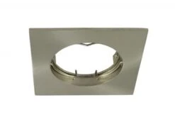 Bioledex® INO Einbaurahmen Edelstahl Gebürstet Eckig 78mm