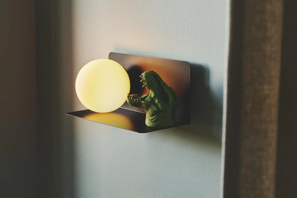 Nordlux Lilibeth Wandlampe Schwarz E14 Mit Ablage 35x16x16cm – Bild 6