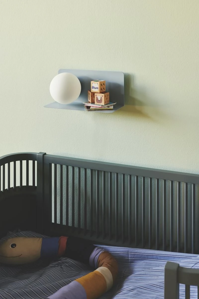 Nordlux Lilibeth Wandlampe Blau E14 Mit Ablage 35x16x16cm – Bild 7