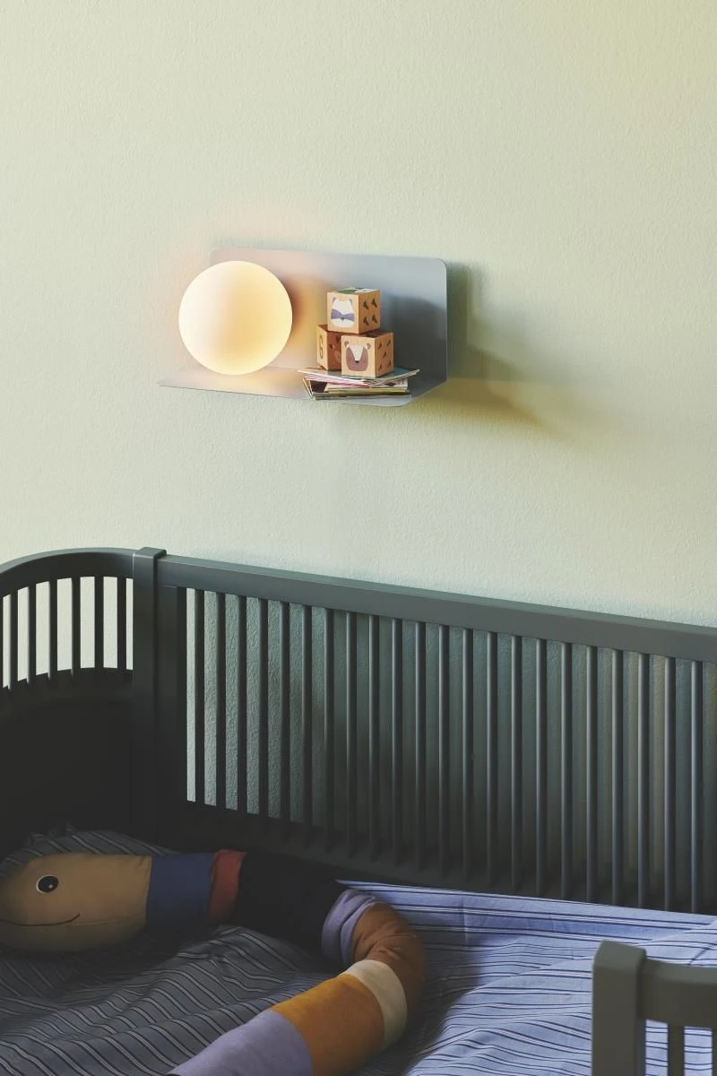 Nordlux Lilibeth Wandlampe Blau E14 Mit Ablage 35x16x16cm – Bild 5