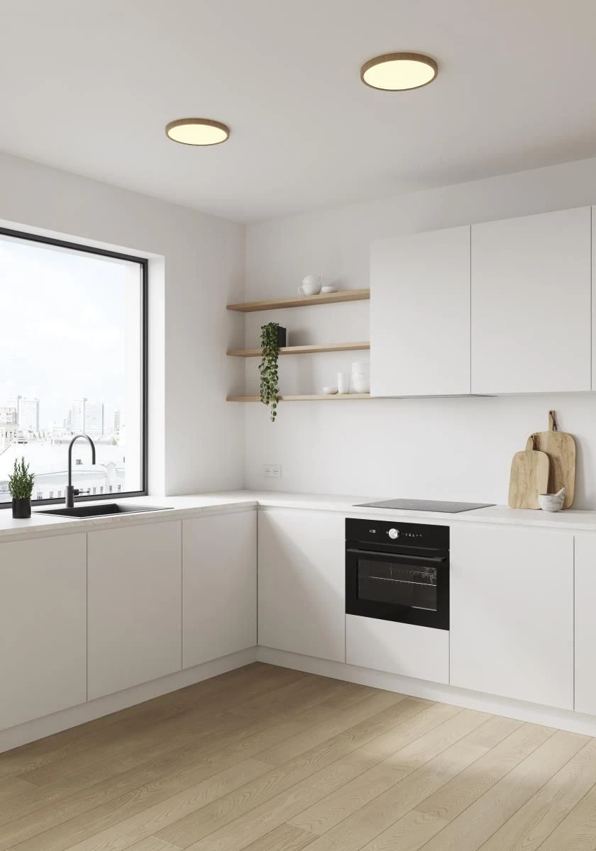 LED Deckenlampe Holzfarben Nordlux Oja 29 IP20 1600lm 2700K Stepdimmer – Bild 7