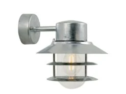 Nordlux Blokhus Down AuĂźenwandleuchte Verzinkt