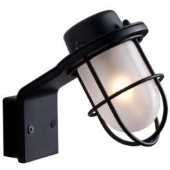 Nordlux Marina Bad Wandleuchte Schwarz