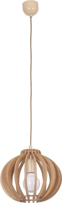 Nowodvorski IKA I Moderne Hängeleuchte Buche