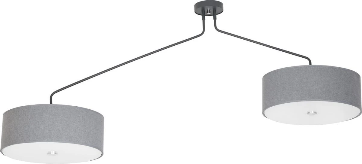 Nowodvorski HAWK II Moderne Deckenleuchte Grau