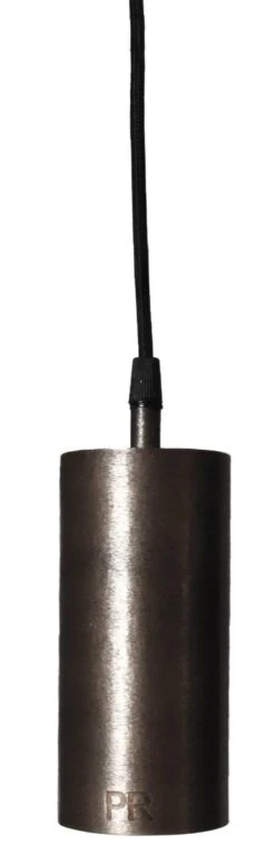 Hängeleuchte Industrie Design Aus Metall Antik Silber PR Home Ample 7x350cm E27 Mit Stecker