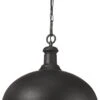 Hochwertige Hängeleuchte Industrie Design Aus Metall Schwarz Gold PR Home Delhi 70cm E27