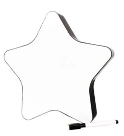 Stern Leuchtkasten 26cm Für Innen Inkl. Stift Zum Beschriften Von PR Home