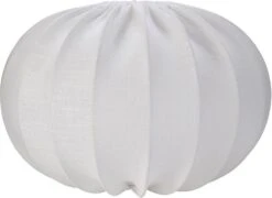 Lampenschirm Leinen Weiß PR Home Hilma 50x36cm Für Pendelleuchten E27