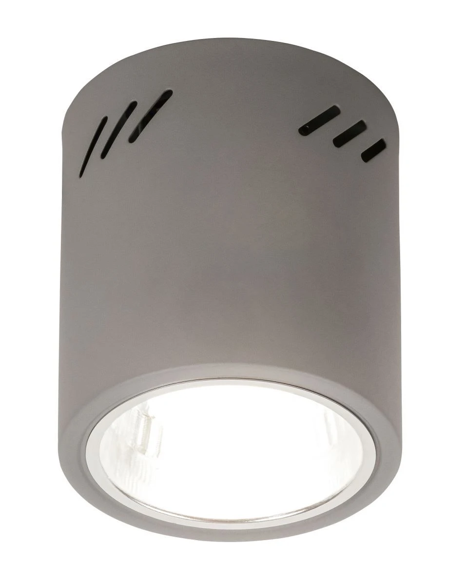 Rabalux Donald Aufbauleuchte 1x E27 Grau Rund – Bild 2