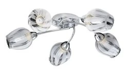 Rabalux Danila Deckenleuchte 5x E27 Chrom