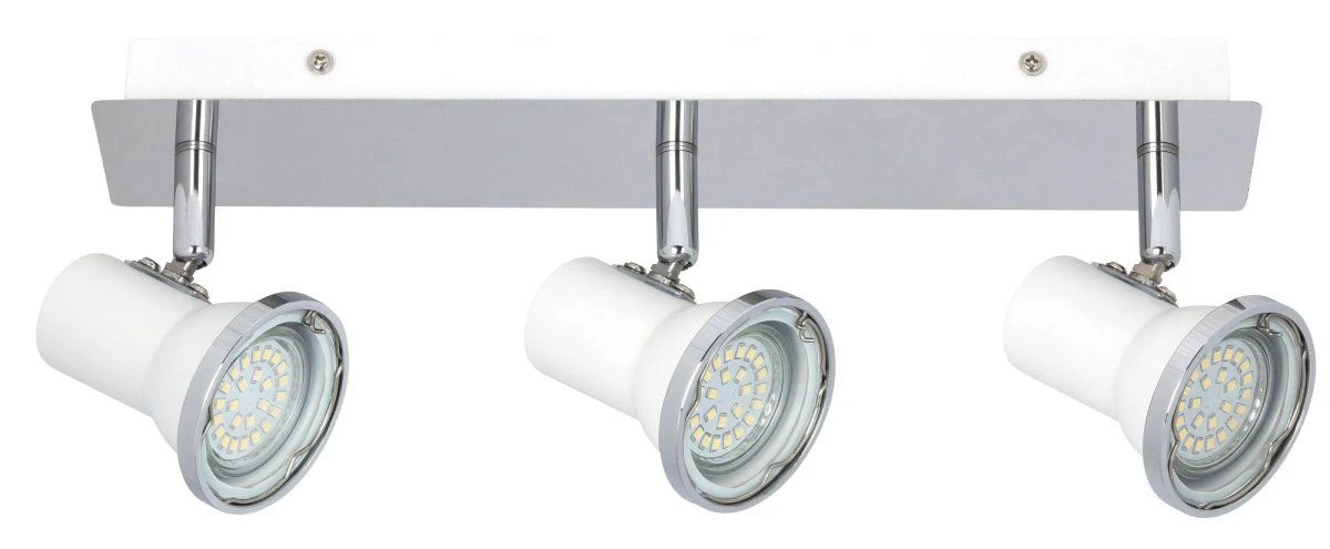 Rabalux Steve LED Deckenstrahler Weiß, Chrom 3xGU10 A 322lm 4000K IP44 – Bild 2