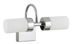 Rabalux Betty LED Spiegelleuchte Chrom, Weiß 2-flg. 785lm 4000K IP44