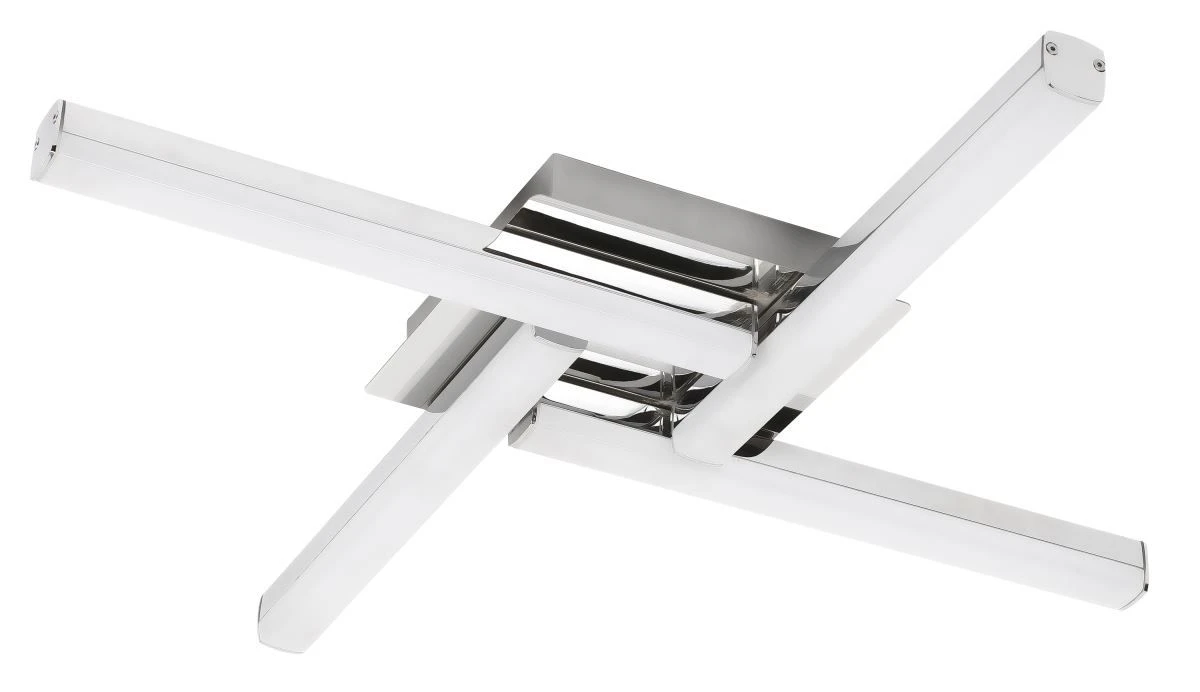 Rabalux Antonia LED Deckenleuchte Chrom 4-flg. 610mm, IP44, 4000K – Bild 2