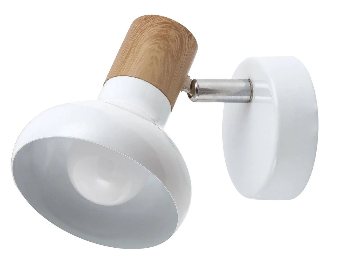 Rabalux Holly Wandstrahler Weiß, Buche E14 Dimmbar – Bild 2