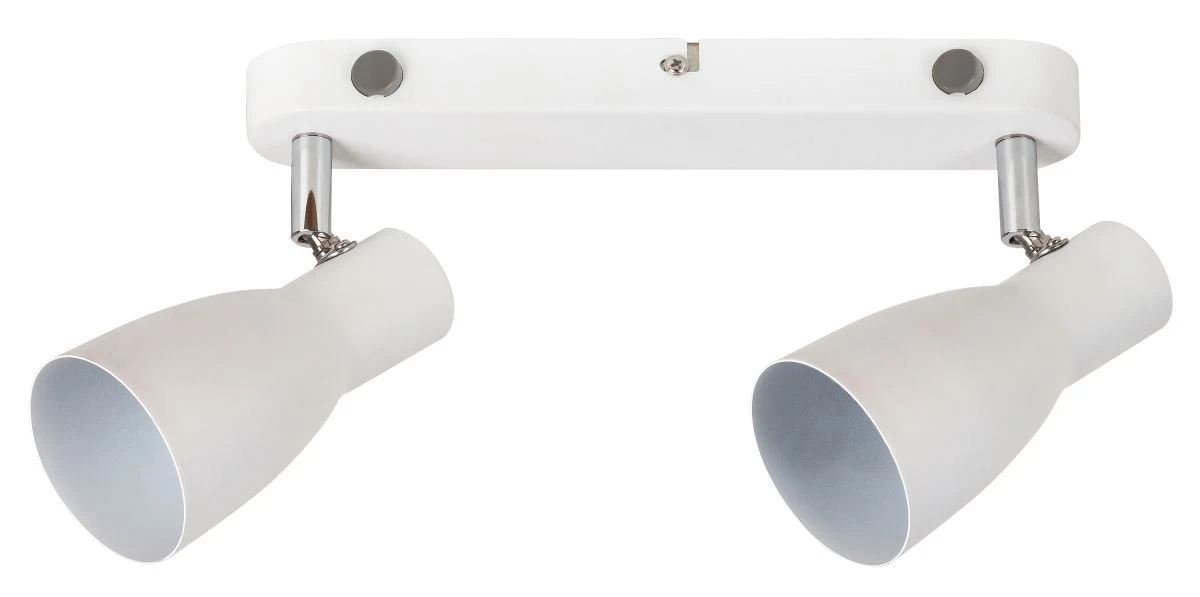 Rabalux Ebony Wand & Deckenspot 2x E27 Weiß – Bild 2