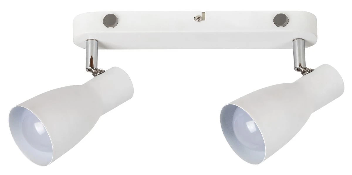 Rabalux Ebony Wand & Deckenspot 2x E27 Weiß