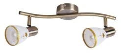 Rabalux Art Wand & Deckenspot 2x E14 Bronze