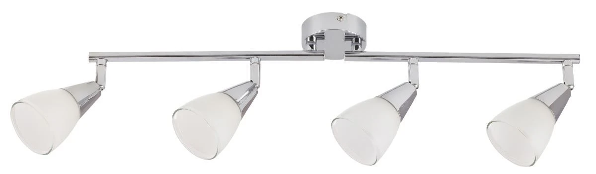 Rabalux Nicolette Deckenspot 4x E14 Chrom, Weiß – Bild 2