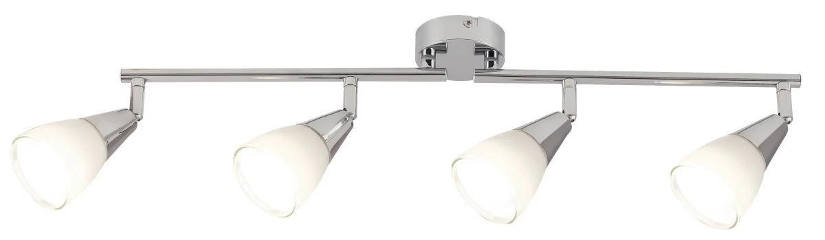 Rabalux Nicolette Deckenspot 4x E14 Chrom, Weiß – Bild 3