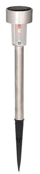 Rabalux Solar Außen LED Solarleuchte Edelstahl Solarerdspiess