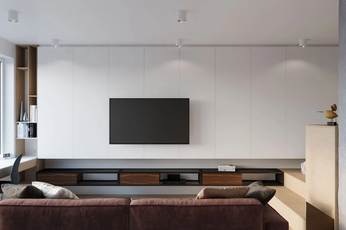 Sollux Tiube Aufbauleuchte Weiß GU10 Dimmbar 12x12x11cm – Bild 3