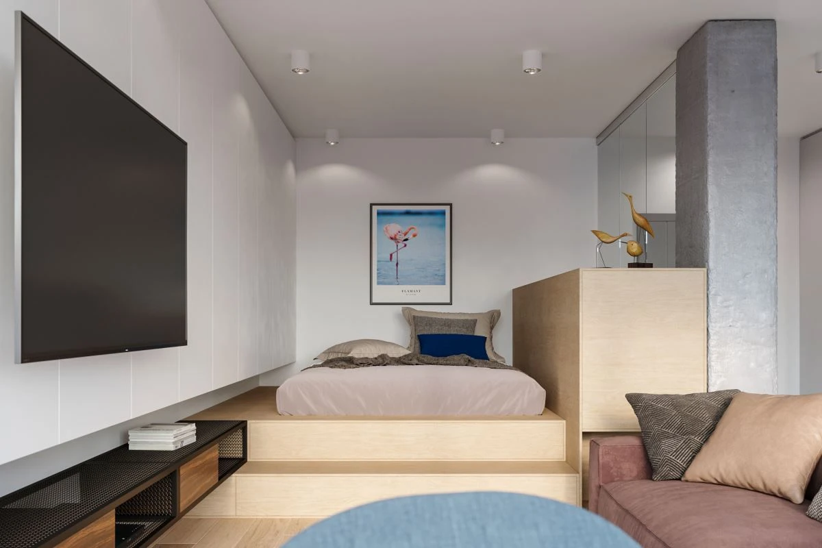 Sollux Tiube Aufbauleuchte Weiß GU10 Dimmbar 12x12x11cm – Bild 4