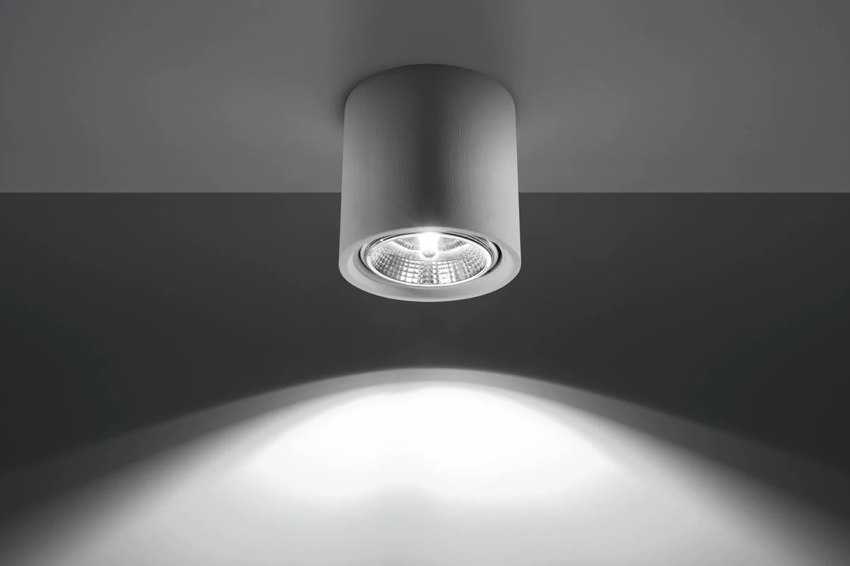 Sollux Kalu Aufbauleuchte Weiß GU10 Dimmbar 14,5x14,5x14cm – Bild 7