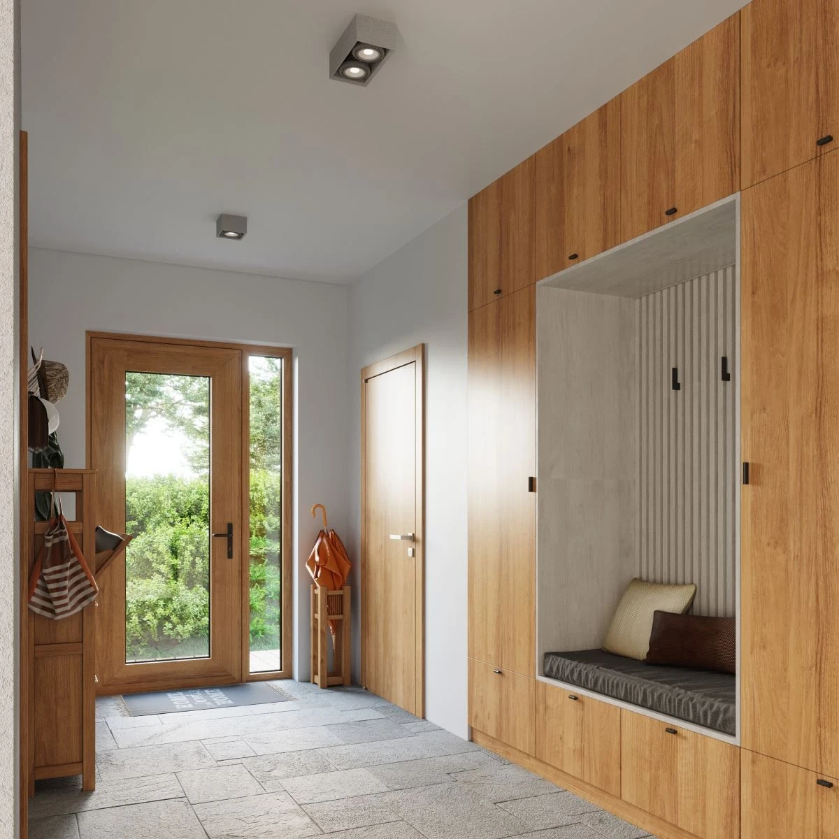 Sollux Quatro 2 Aufbauleuchte Grau 2x GU10 Dimmbar 27x14x9cm – Bild 4