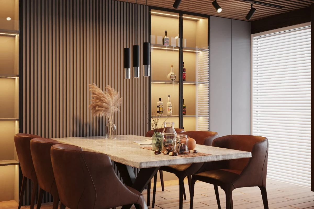 Sollux Loopez Aufbauleuchte Schwarz, Chrom GU10 Dimmbar 6x6x29cm – Bild 4