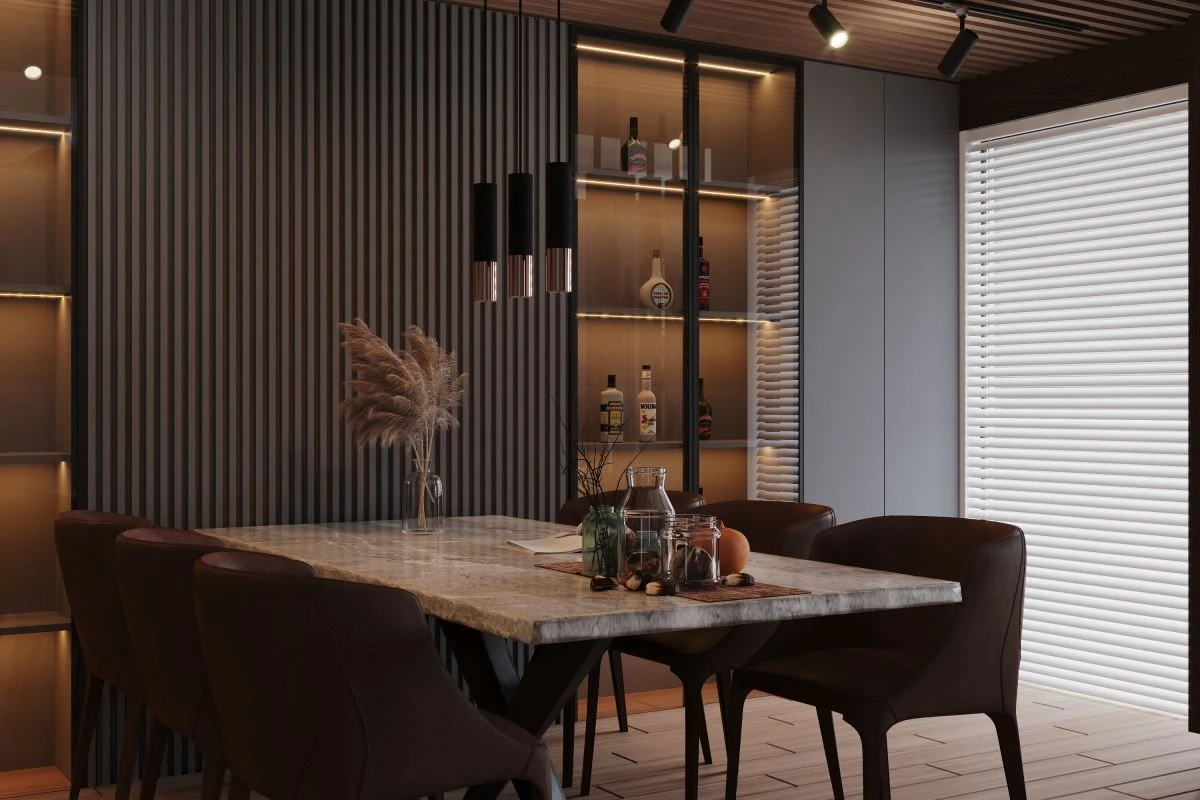 Sollux Loopez Aufbauleuchte Schwarz, Kupfer GU10 Dimmbar 6x6x29cm – Bild 4