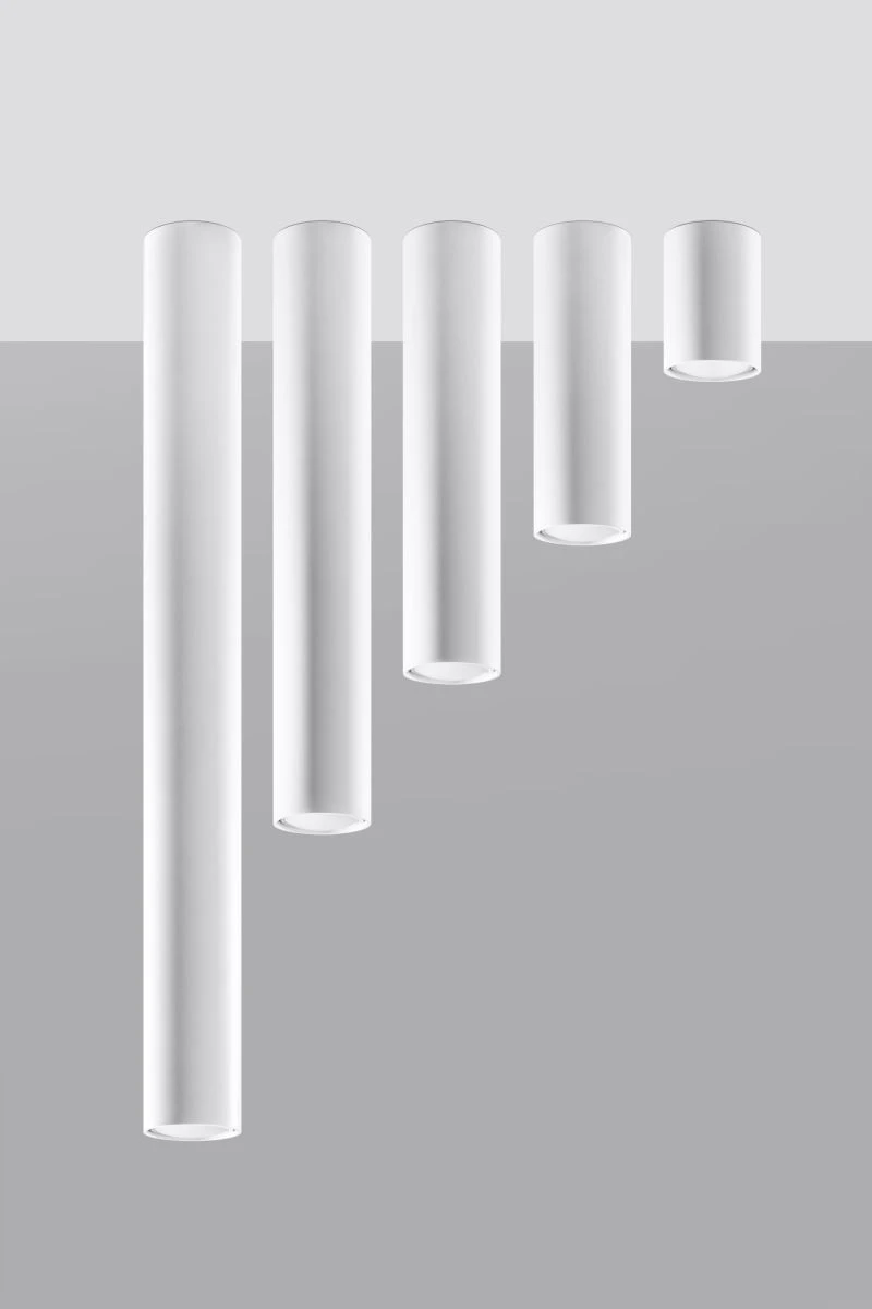 Sollux Lagos 20 Aufbauleuchte Weiß GU10 Dimmbar 6x6x20cm – Bild 9