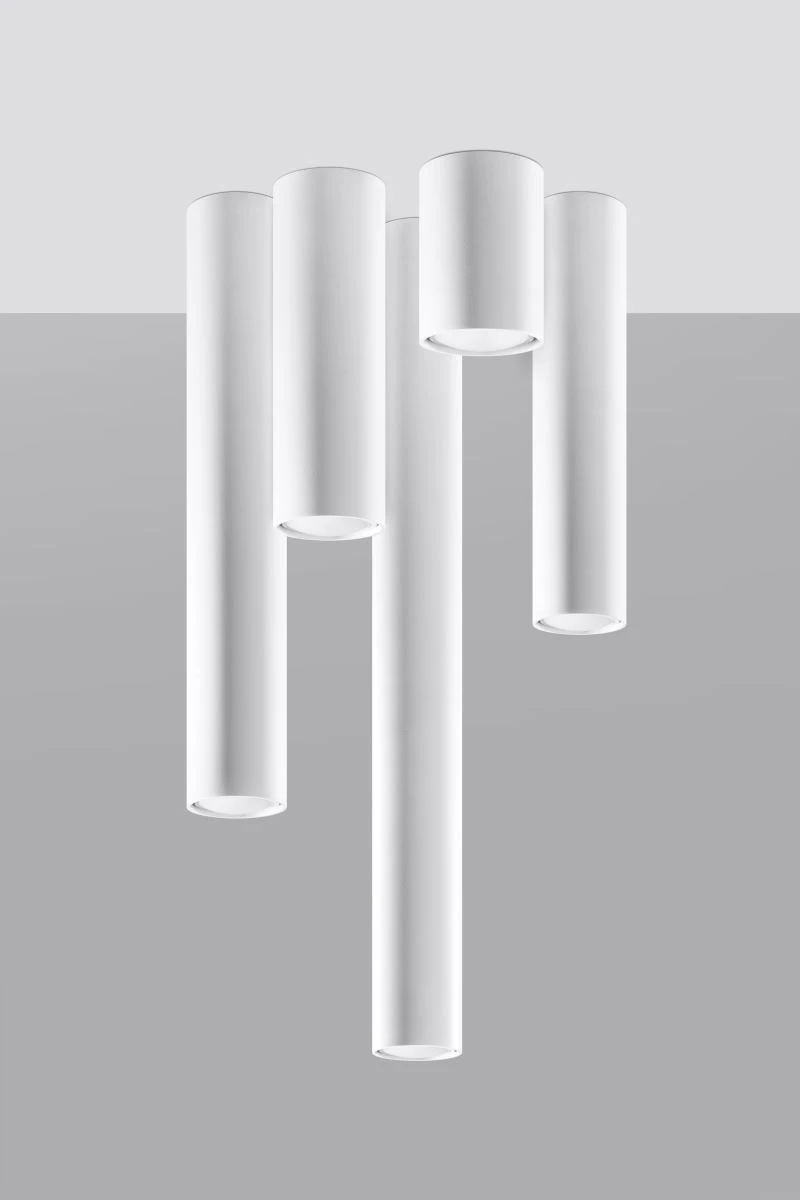 Sollux Lagos 20 Aufbauleuchte Weiß GU10 Dimmbar 6x6x20cm – Bild 7