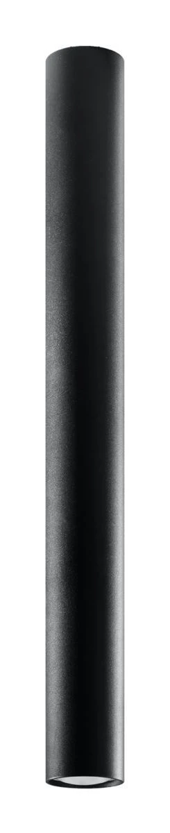 Sollux Lagos 60 Aufbauleuchte Schwarz GU10 Dimmbar 6x6x60cm – Bild 2