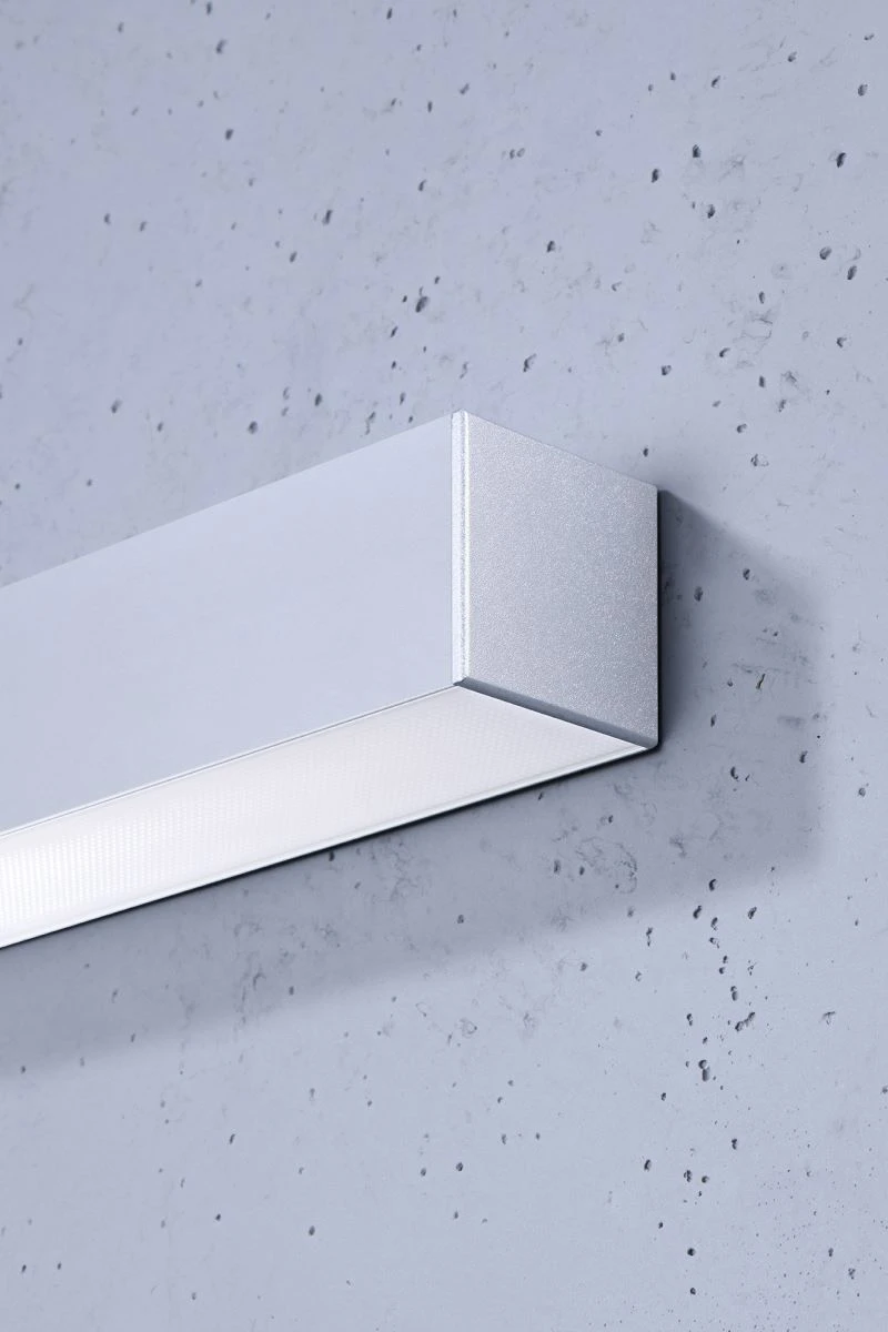 Thoro Pinne 67 LED Wandlampe Grau 3179lm 3000K 67x6x6cm – Bild 4