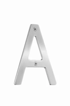 Smedbo Hausnummern Buchstabe A Mattverchromt Artikel Nr. V990